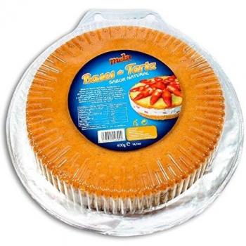 Bases De Tarta Redonda 400G Mels