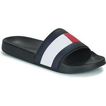 Chanclas de Hombre Tommy Hilfiger Rubber Th Flag Negro EU 42