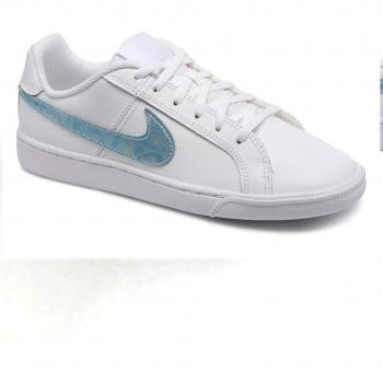 Nike Court Royale (GS), Zapatillas de Tenis para Hombre, White/University Blue 000, 39 EU