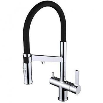 Clever 60729 Grifo de Cocina Chef Wt19 para Equipos de Calidad del Agua Econature Cold Open, Cromado
