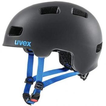 uvex hlmt 4 CC Casco de Bicicleta, Juventud Unisex, Anthrazit Matt, 51-55 cm