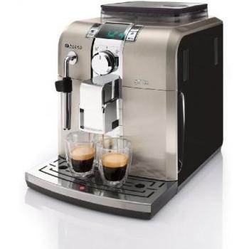 Saeco HD8836/11 - Cafetera Saeco Syntia espresso automática 1400W, con espumador de leche clásico, función de memoria, molinillos 100% cerámicos