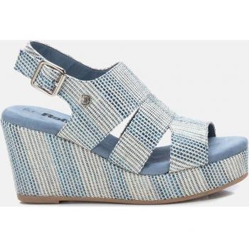 Sandalias de cuña para mujer Refresh 170762 azul