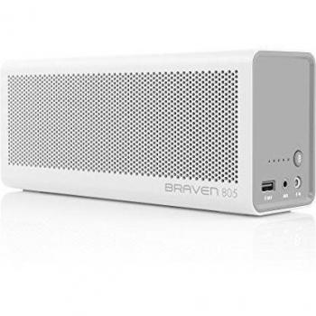 Braven 805 - Altavoz inalámbrico portátil, blanco