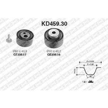 Kit de poleas SNR con correa de distribución KD459.30