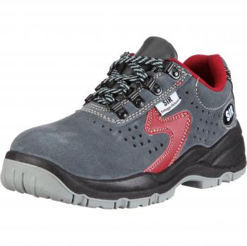 Sir Safety Metal Top Malibu S1P SRC 24056413 - Calzado de protección de cuero unisex, color gris, talla 46