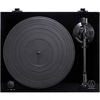 Audio-Technica AT-LPW50PB Manual Belt Drive Turntable - Piano Black