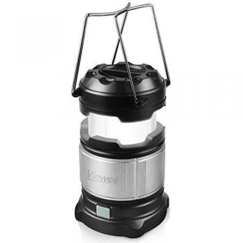 Tacklife Farol para Camping Linterna USB LED Impermeable Portátil Plegable Ultrabrillantes Lámpara para el Patio, Camping, Senderismo, Excursiones, Emergencia y Actividades al Aire Libre