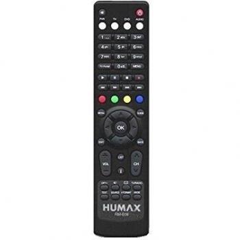 Humax RM-E06 IR inalámbrico Botones Negro - Mando a Distancia