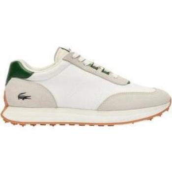 Zapatillas Lacoste Carnaby Pro blanco para hombre con suela plana