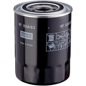 Original MANN-FILTER Filtro de aceite WP 928/83 – Para automóviles