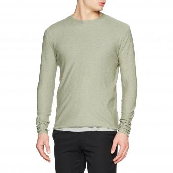 Only & Sons Onspaldin SB Crew Neck Knit, suéter para Hombre, Verde Seagrass, Small
