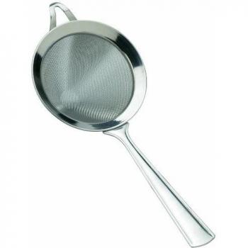 PIAZZA SH-8288600 Red Colino Acero Inoxidable con Asa Cm07 Utensilios de Cocina, Multicolor