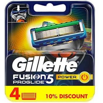 Gillette 81307362 fusion proglide power pack of 4 blade pack