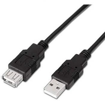 AISENS A101-0016 - Cable Extensión USB 2.0 DE 1.8 m