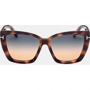Tom Ford FT0920 Cat Eye Sunglasses, Brown/Havana, Female, Size: 57 MM