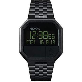 Nixon Unisex Digital Watch with Stainless Steel Strap A158-001-00