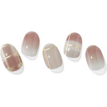 Ohora Gel Nail Strips N Browny Check 30uds