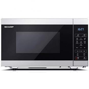 Microondas Sharp YC-MS51E-S - Horno microondas monofunción de 25L con potencia de 900W