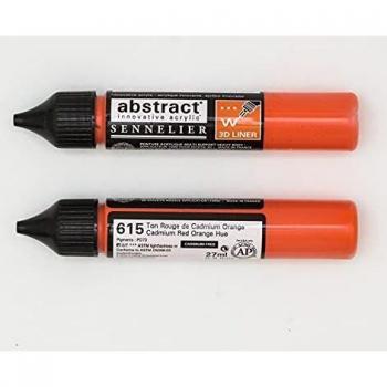 Sennelier Abstract Liner 27ml Cadmium Red Orange Hue