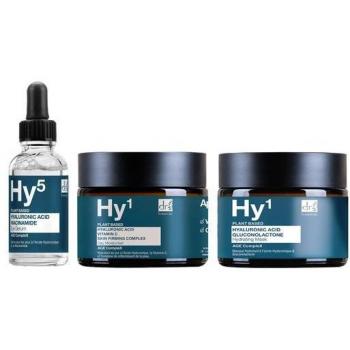 Dr Botanicals Hyaluronic Acid Day Moisturiser + Eye Serum + Mask