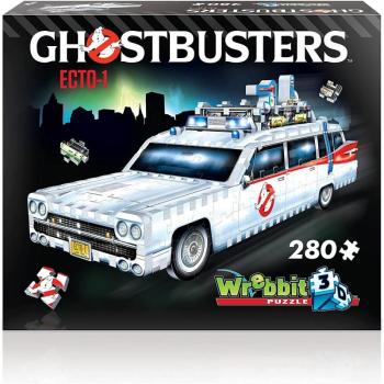 Wrebbit 3D Puzzle Ghostbusters ECTO-1 280 Pieces Jigsaw Puzzle for Ages 14+