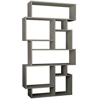 Homitis Estante, karmato, Madera, Color Blanco, 25,5 x 99 x 168,5 cm