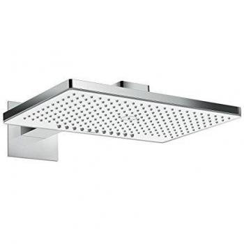 Hansgrohe 24005400 Rainmaker Select 460 ducha mural, 2 tipos de chorro, blanco/cromo