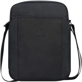 Bandolera Delsey Paris Picpus Textil 30x23x8 cm - Negra - XS - 6 Litros