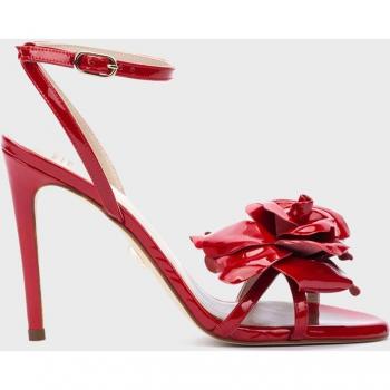 Sandalias de tacón de piel con pulsera Martinelli x Redondo Brand para mujer