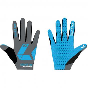 Seven transición-Guantes, color Varios colores - gris/azul, tamaño XL