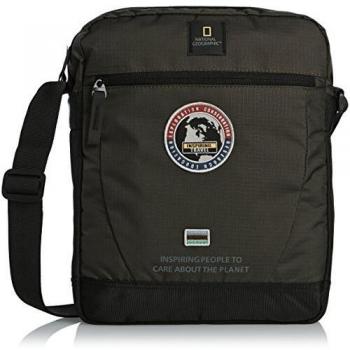 Bolso bandolera de hombre plano estilo deportivo