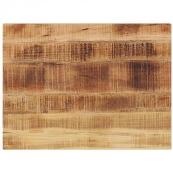 Tablero de mesa rectangular madera maciza mango 80x60x1,5 cm