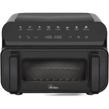 Freidora de aire y parrilla ARDES ARFRYA09GP 10L 2000W Negra con pantalla digital y luz interior