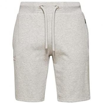 Superdry Men's Vintage Logo Organic Cotton Jersey Shorts - Light Grey - Size L
