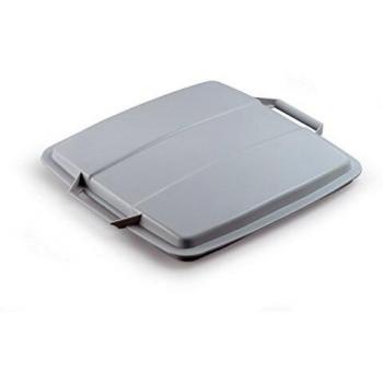 Durable 1800475050 Tapa Tapa de Durabin para 90 litros, gris