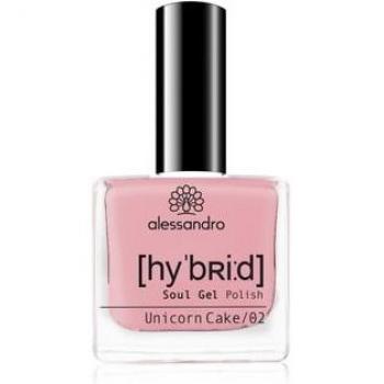 Alessandro Hybrid Nail Polish Unicorn Cake en Rosa Pastel - No se necesita LED - Hasta 10 días de duración 8ml