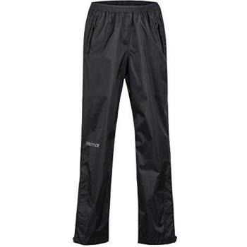 Marmot Kid's Precip Eco Pant Pantalones Impermeables, Pantalones De Lluvia, Prueba De Viento, Transpirables, Unisex niños, Black, S