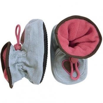 MeltonKrabbelschuh Booties - Denim Heart - pantuflas Bebé-Niños
, color Varios Colores, talla 24/25