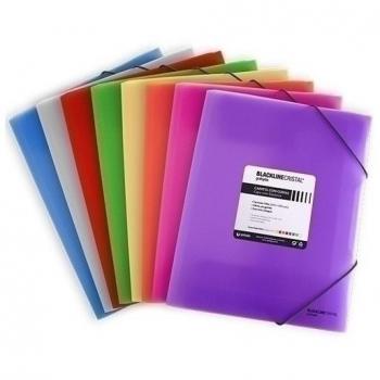 Carpeta solapa grapadora polipropileno tamaño folio color naranja - Pack de 6 unidades