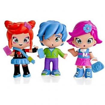 PINY Pinypon by Pack de 3 figuras, Michelle, Rita y Sam, surtido 1