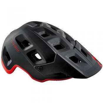 Casco Unisex Met Terranova Mips Multicolor Talla L (58-61) Negro/Rojo Mate