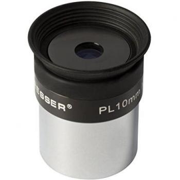 Ocular Plössl BRESSER 10mm 31,7mm/1,25 con diseño de 4 lentes y revestimiento múltiple