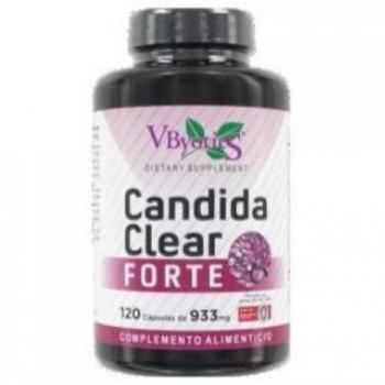 Vbyotics Candida Clear Forte Suplemento Anticandidiasis 120 Cápsulas