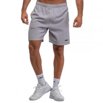 Pantalón de pádel Siux Match 24 Gris para hombre, ligero, transpirable, con tecnología de secado rápido y diseño moderno