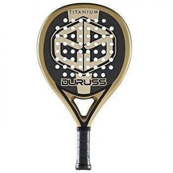 Duruss Titanium - Pala de pádel para hombre, color dorado