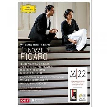 Mozart 22 Le Nozze Di Figaro Vienna Philharmonic OrchestraNikolaus HarnoncourtAnn Netrebko2 Disc DVD