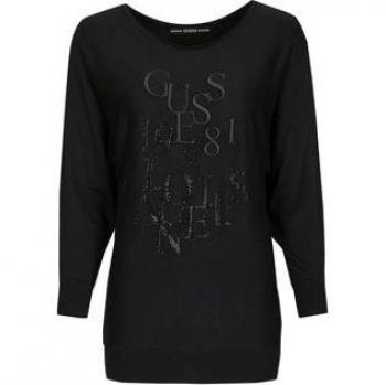 Suéter ligero negro Guess Carole para mujer