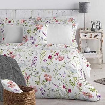 El Caballo Funda Nordica Estampado Digital. Tejido Algodón 150 Hilos Ligera, Comoda Y Suave. Diseño Calidad Adaptable. Funda nordica Cama 150. Modelo Esperanza.