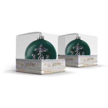 Bola de Navidad Slytherin Harry Potter - Adorno Festivo de Árbol